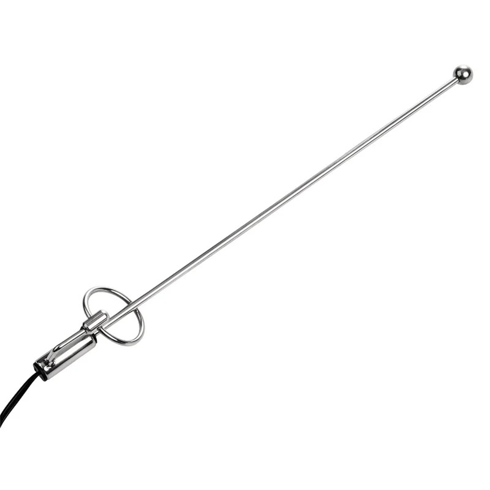 Premium Stainless Steel Urethral Plug with Adjustable Penis Ring - Male Enhancement & Pleasure Toy for BDSM, Solo Play & Couples Intimacy - Medical Grade Metal Catheter Sound for Safe Exploration