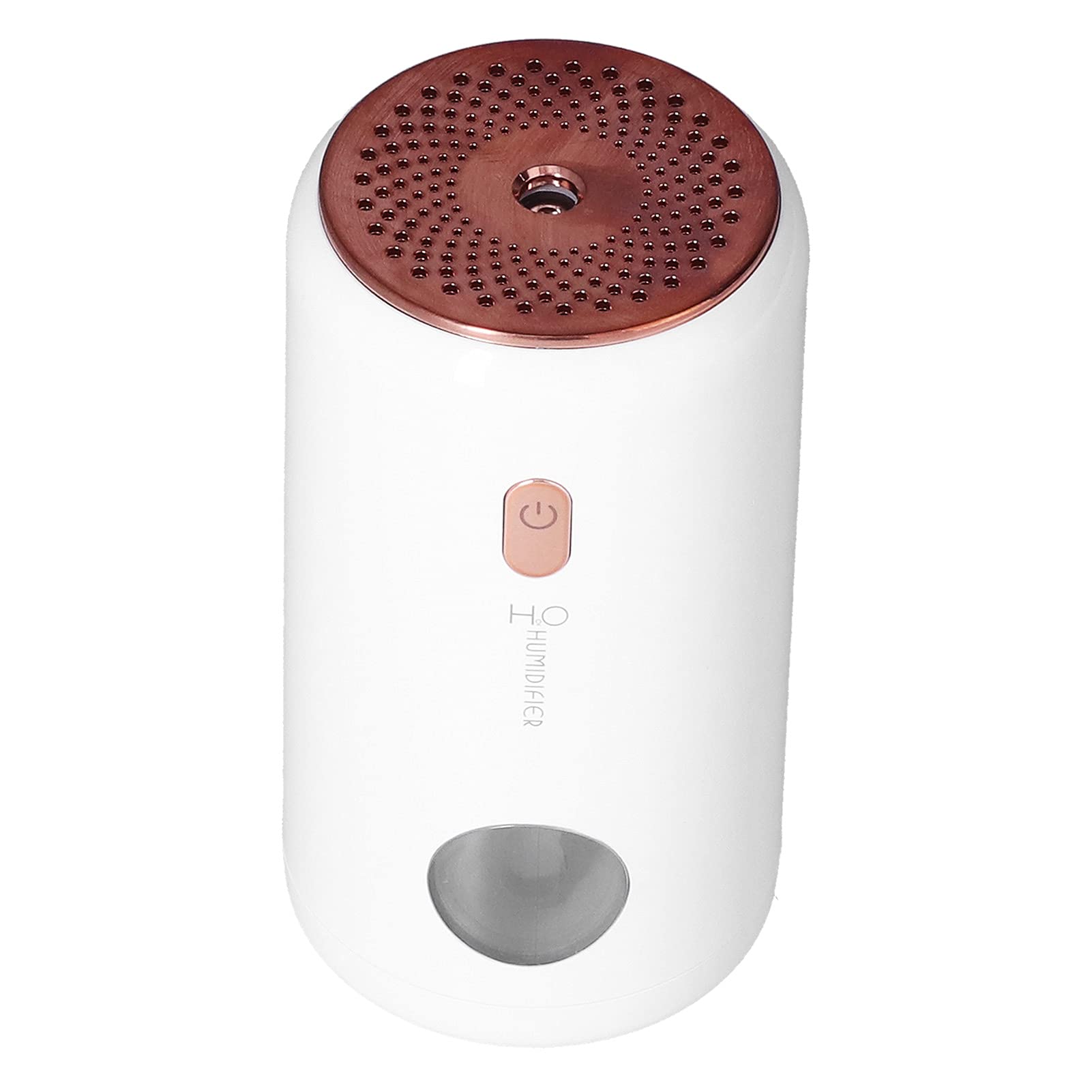 GLOGLOW Portable Car and Bedroom Humidifier - Compact Air Humidifier for Home, Office, Travel | White | Perfect for Dry Air Relief in Vehicles, Nurseries & Workspaces