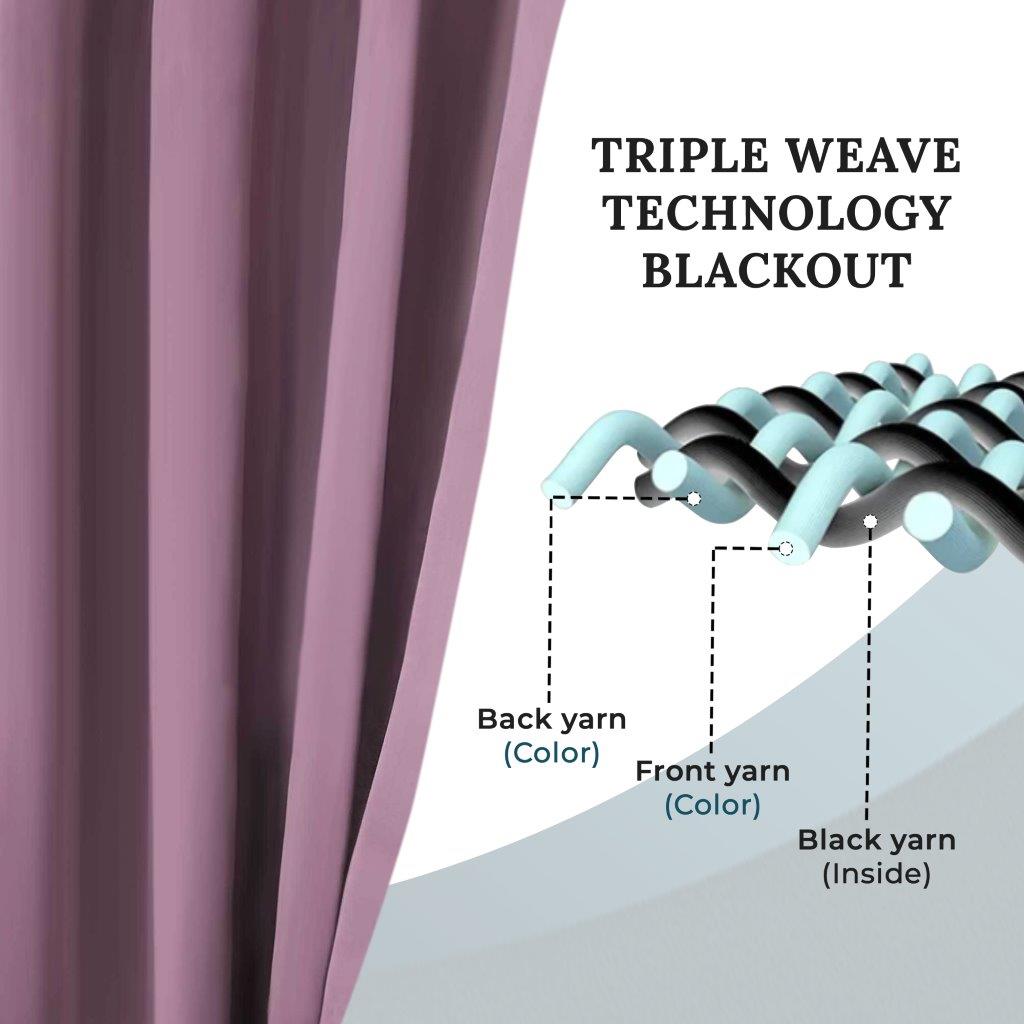 Blackout Curtains for Bedroom - Solid Classic Modern Grommet Curtain Set - Thermal Insulated Room Darkening Drapes for Living Room, Nursery & Home Theater