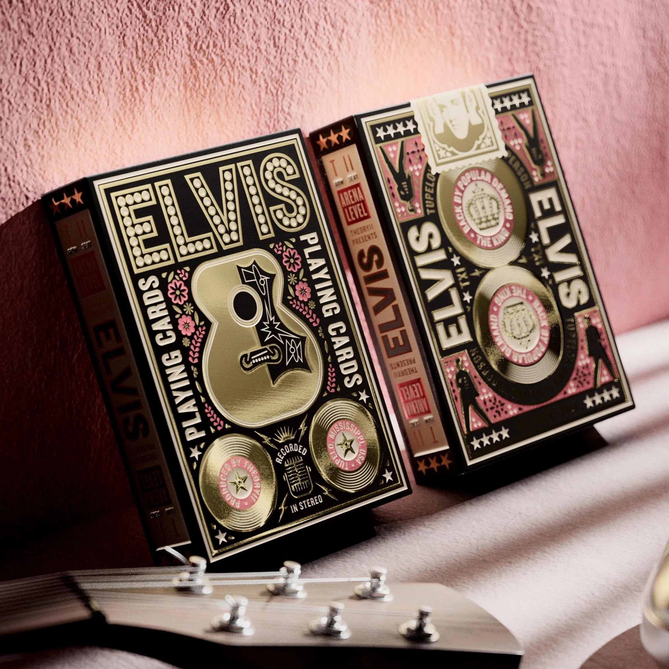 Elvis Presley Playing Cards - 52 Deck Vintage Collectible Poker Cards with Custom Designs - Perfect for Poker Games, Magic Tricks, and Elvis Fans Gift Ideas