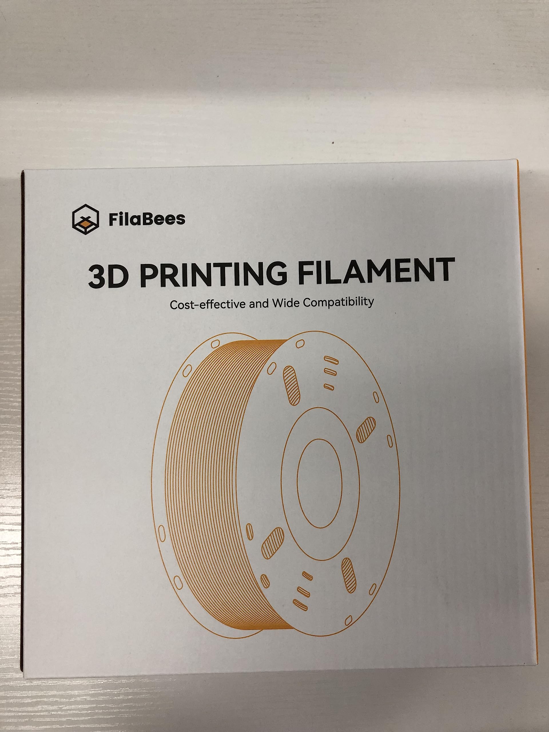FilaBees Rainbow PLA 3D Printer Filament 1.75mm - High Precision +/-0.02mm, 1kg Spool (2.2lbs) Multicolor Filament for FDM Printers - Perfect for DIY Projects, Cosplay Props & Creative 3D Printing