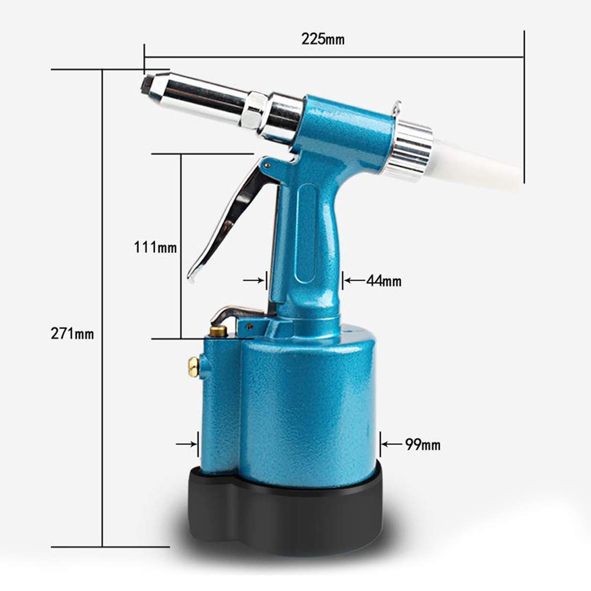 MACHSWON Professional Air Rivet Gun Kit - 1/8
