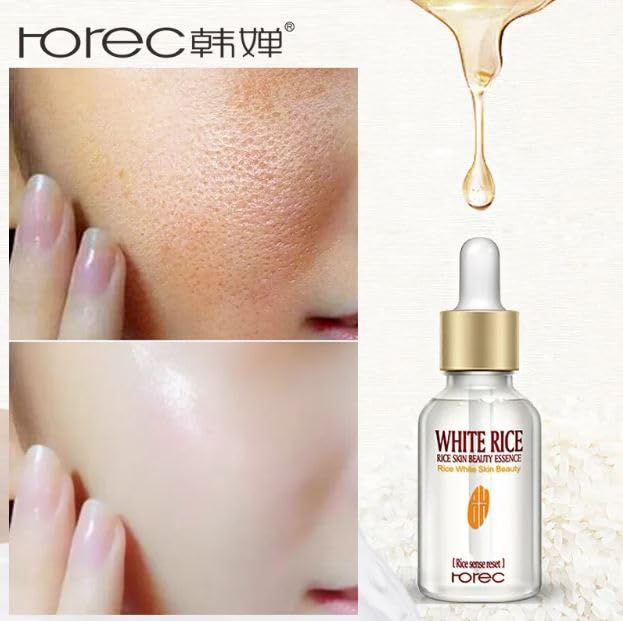Kudh White Rice Serum for Anti-Aging & Acne - Brightening, Hydrating & Nourishing Facial Treatment (30ml) | Perfect for Daily Skincare Routine & Glowing Complexion