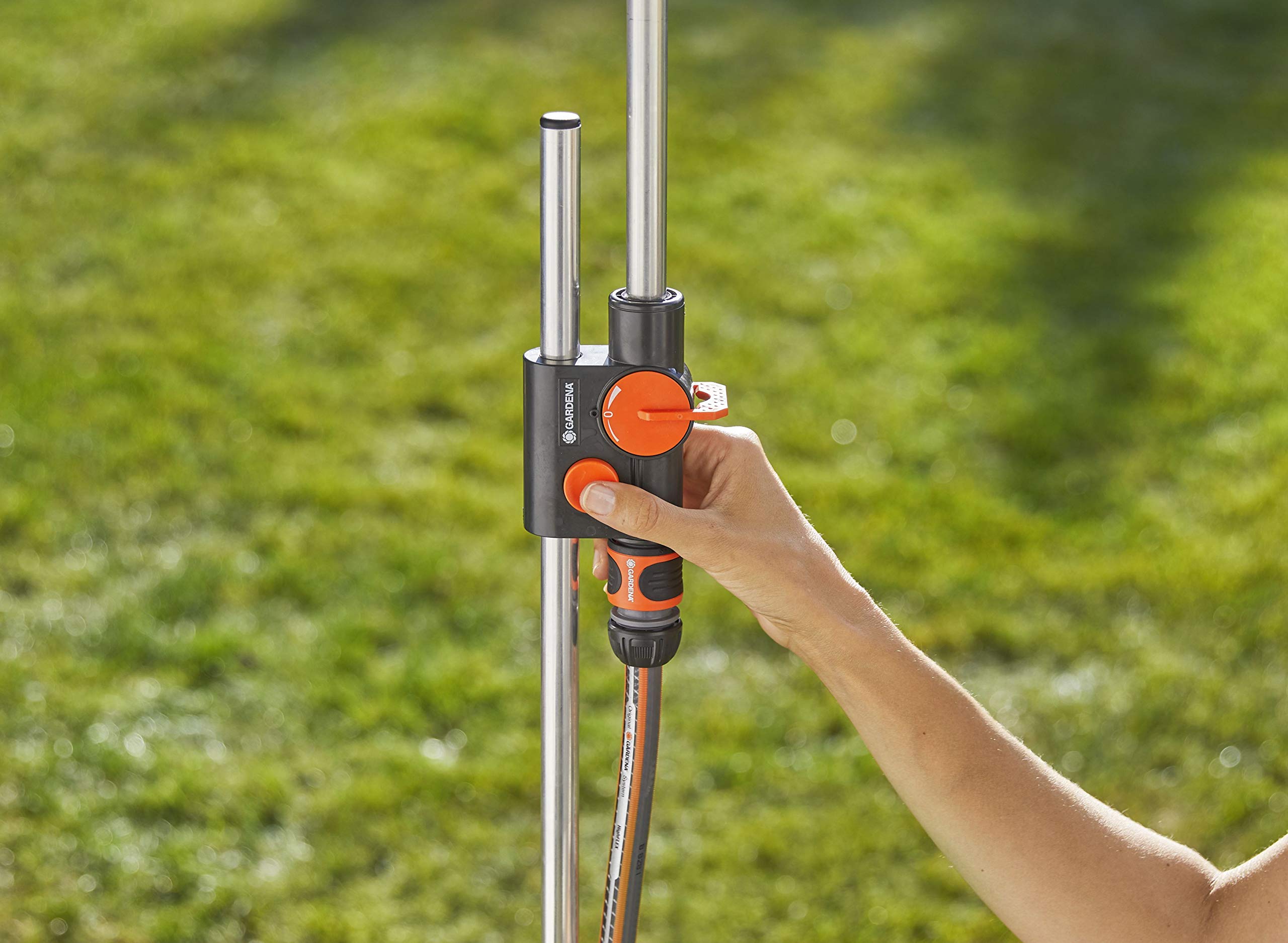 Outdoor Garden Shower Solo - Portable Camping Shower for Hiking, Beach & Backyard Use