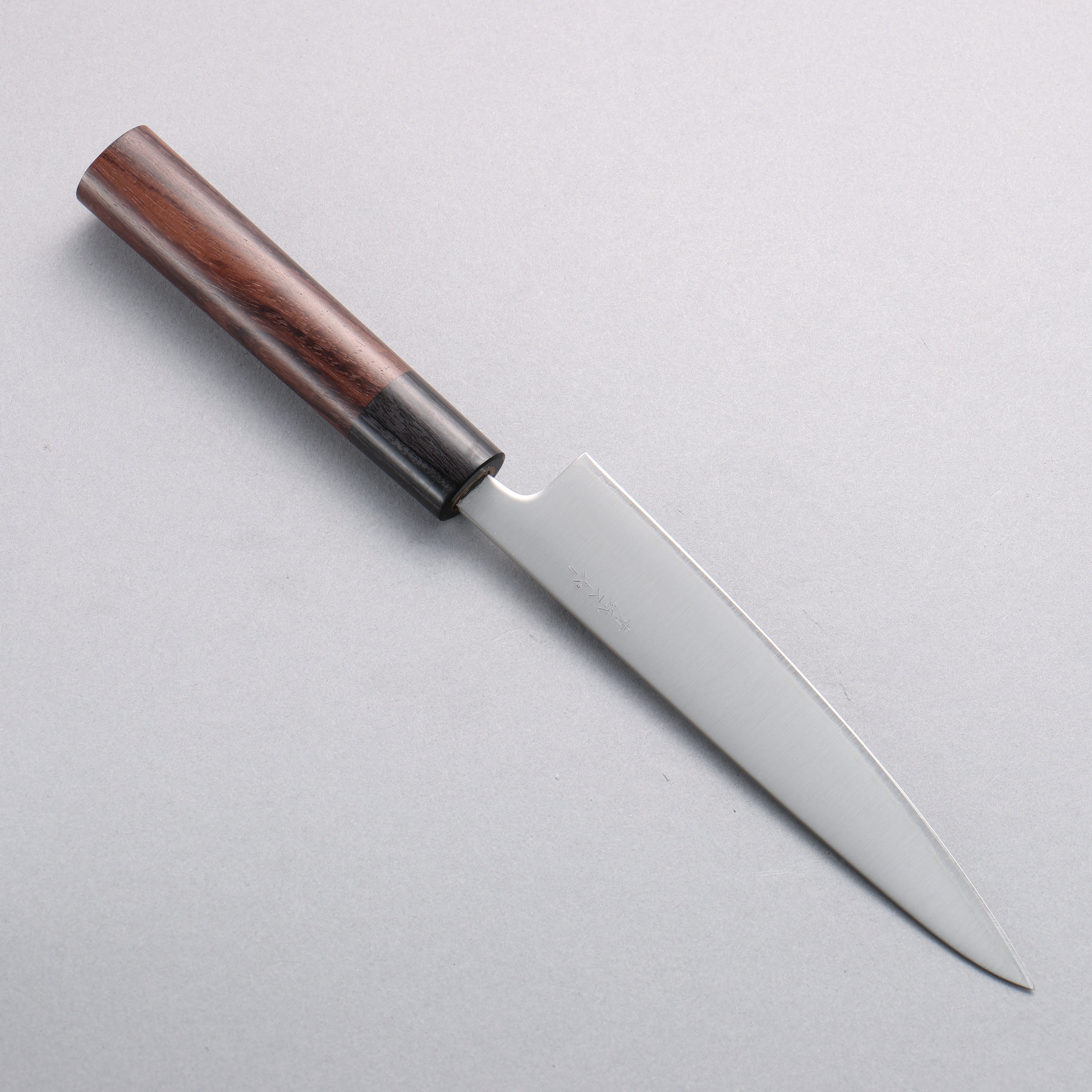Seisuke Blue Super Migaki Polish Finish 150mm Petty Utility Knife with Rosewood Handle & Black Pakka Wood Ferrule - Perfect for Precision Slicing, Peeling, and Small Kitchen Tasks