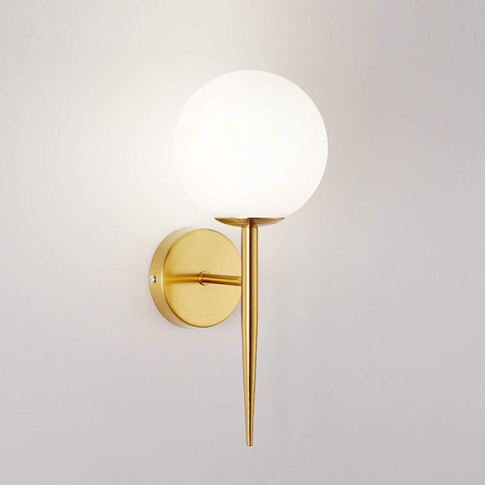 WPYYI Simple Mini Wall Lamp - Modern LED Night Light for Bedroom, Living Room, Bathroom & Hallway - Dimmable Touch Control Bedside Mirror Lamp - Perfect for Reading, Decor & Ambient Lighting