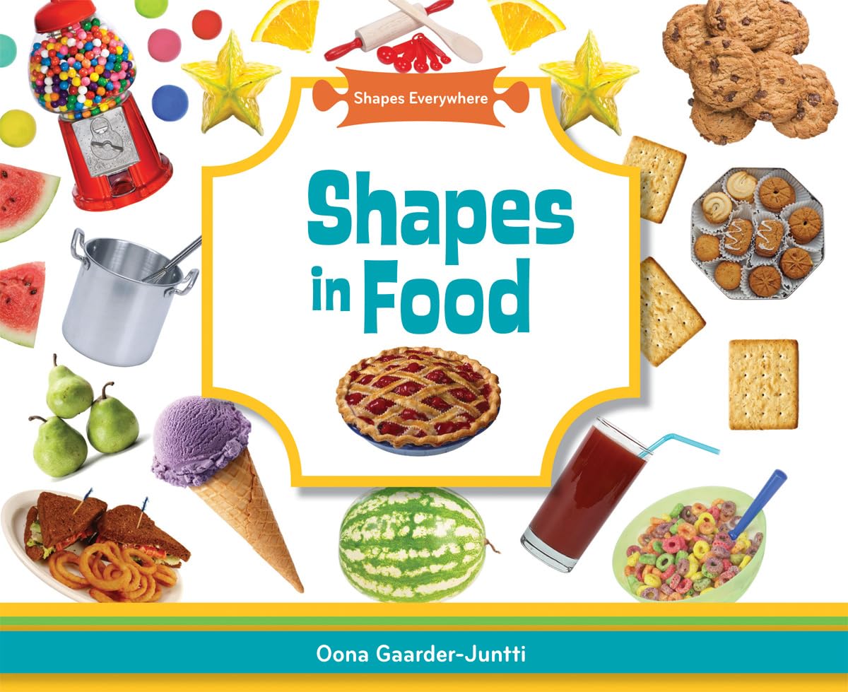 Shapes in Food - Fun Learning for Kids | Shapes Everywhere | Educational Toy for Preschool & Kindergarten