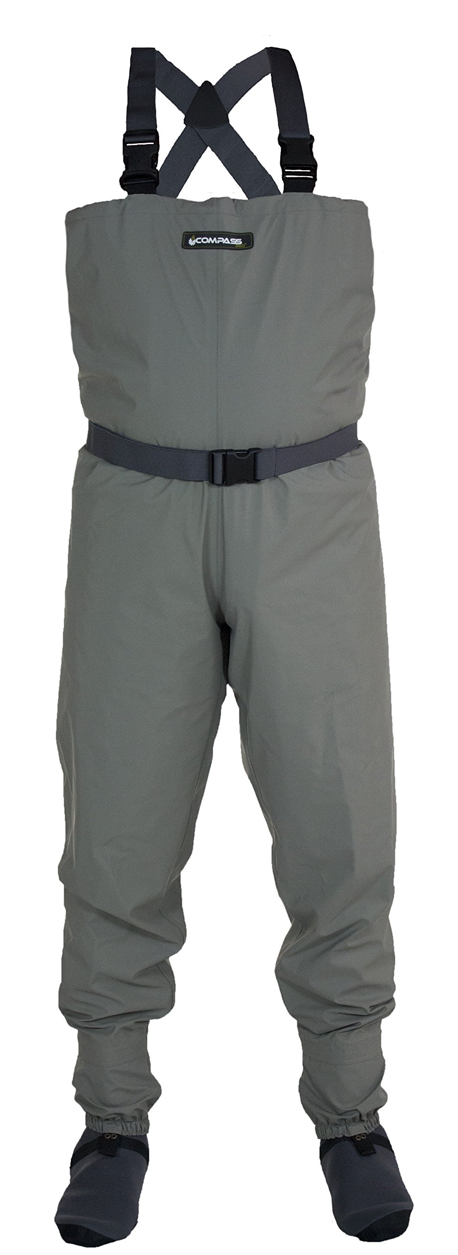 360° Rotatable Compass for Fishing & Hunting - Breathable STFT Chest Wader with Comfort Fit - Perfect for Fly Fishing, Duck Hunting & Outdoor Adventures