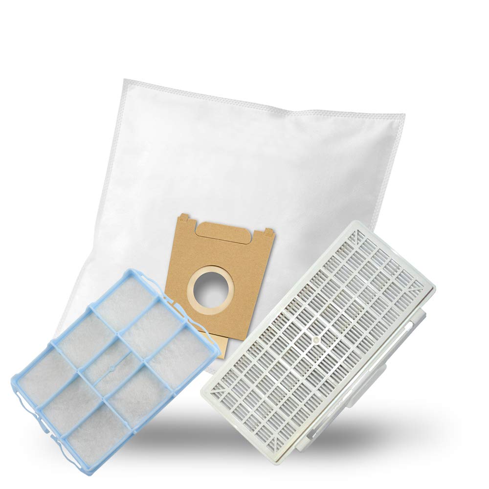 Bosch BSGL 51338 Vacuum Cleaner Bags Replacement - 30 Pack with HEPA & Motor Filters | Compatible with Free'e ProParquet | Ideal for Pet Hair, Dust & Allergen Removal in Homes & Offices