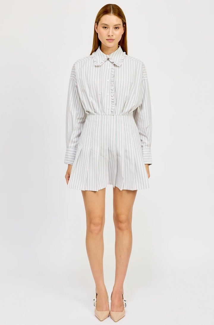 Haisley Women's Striped Mini Dress - Flirty & Casual Summer Dress for Beach, Party, and Date Night