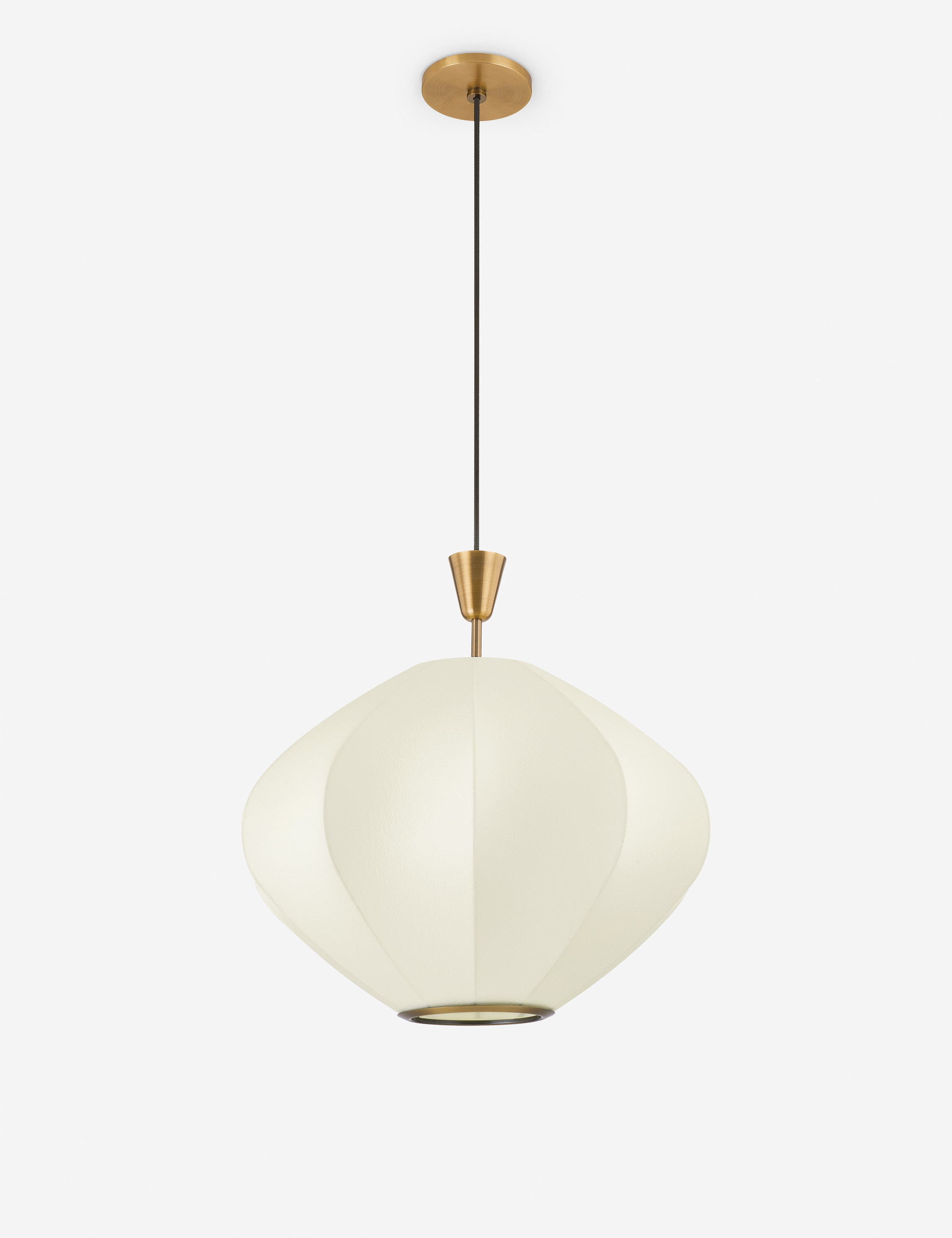 Colin King x Troy Lighting Arden Pendant Light - Modern Minimalist Ceiling Fixture for Dining Room, Bedroom, or Living Room