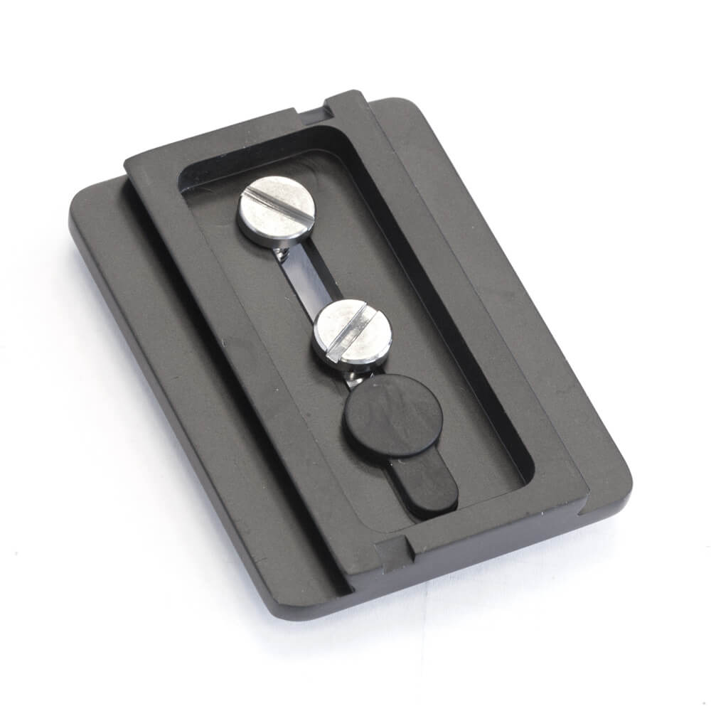 Quick Release Metal Plate Clamp for Video Tripod - Replacement Spare Part for Camera Support | Perfect for Vlogging, Photography & Film Making