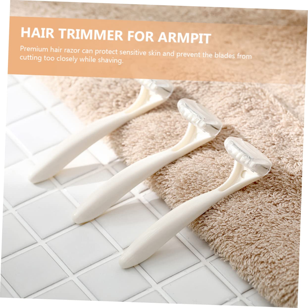 15 Pcs Women's Hair Remover & Body Trimmer Set - Stainless Steel Razor for Arms, Legs & Bikini Line | Durable Depilator for Smooth Skin | Perfect for Travel & Home Use