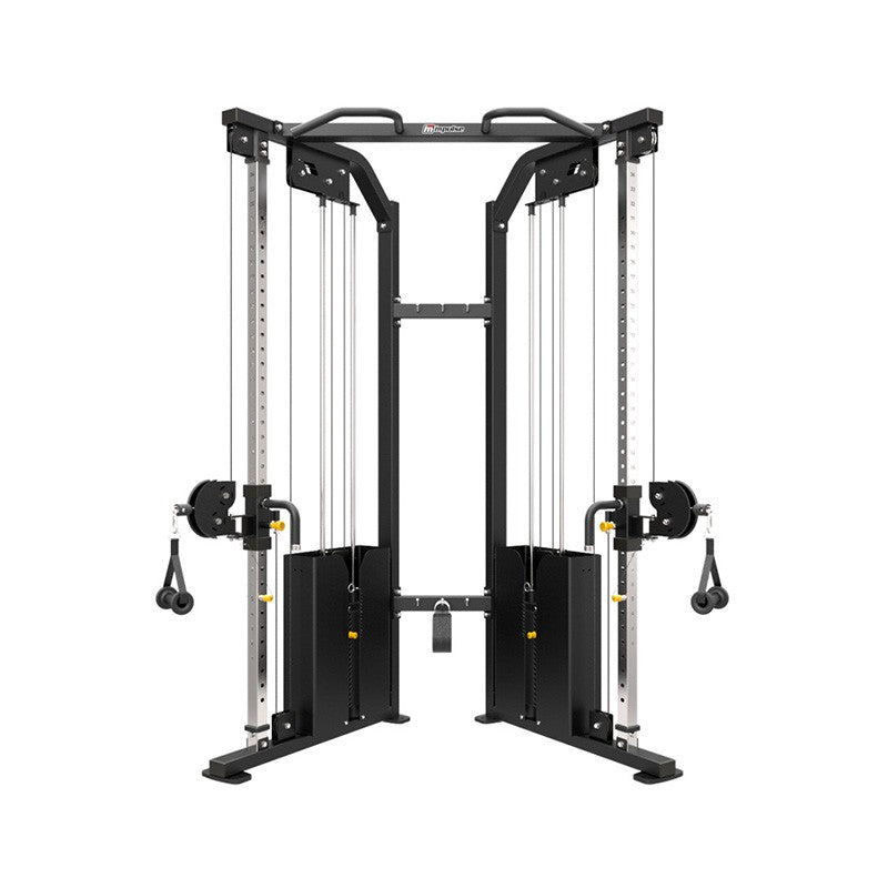 IF9330 Dual Adjustable Pulley System - Heavy Duty Gym Equipment for Home & Commercial Use - Perfect for Strength Training, CrossFit, and Functional Fitness Workouts