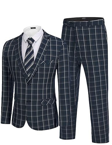 Navy Blue ( Plaid )