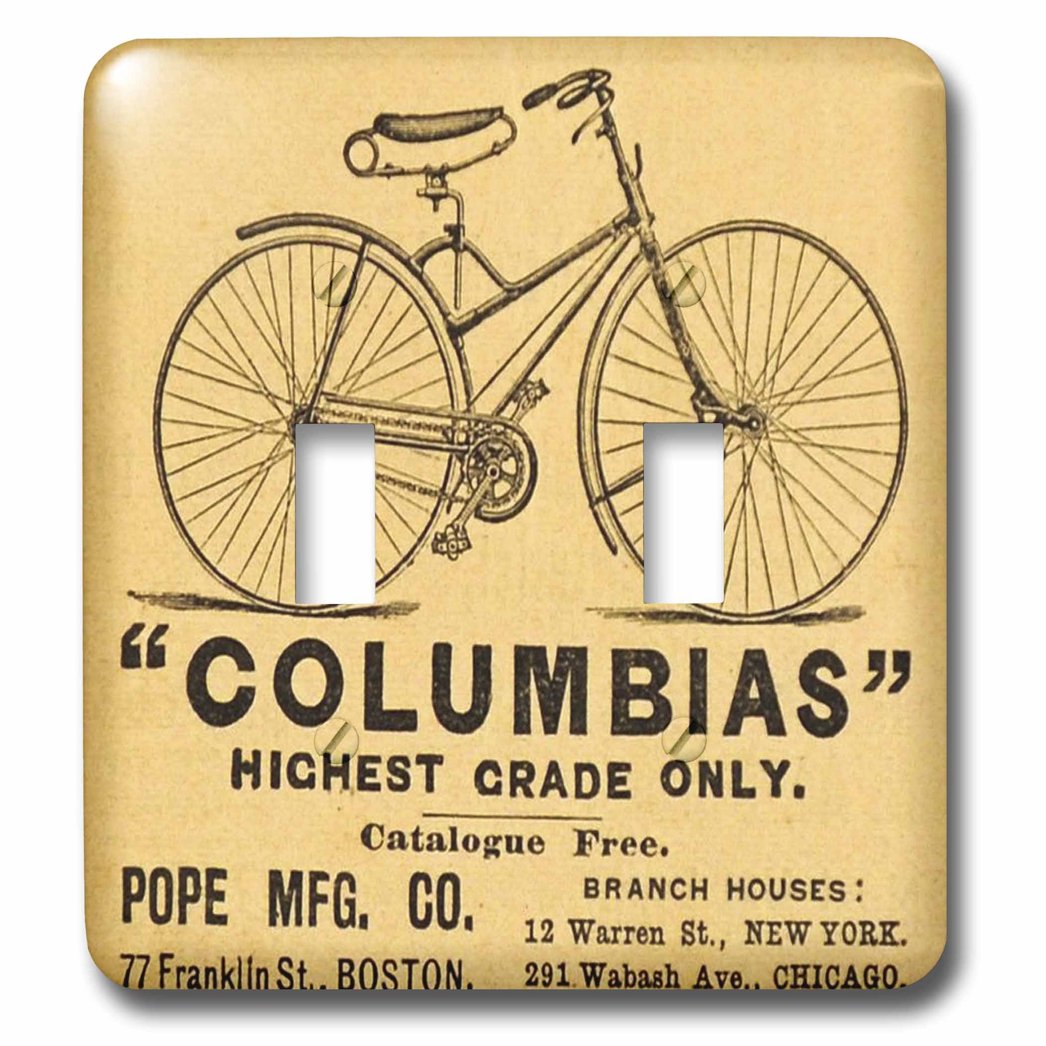 3D Rose Columbia's Only Bike Ad Toggle Switch - Durable On/Off Switch for Motorcycles, Bikes & DIY Projects - Perfect for Custom Bike Builds & Electrical Controls