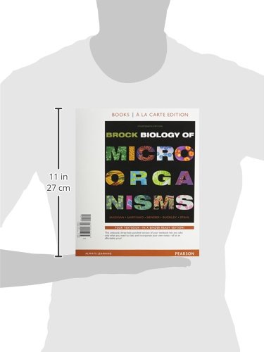 Brock Biology of Microorganisms 14th Edition - Loose Leaf Textbook with Mastering Microbiology eText Access Card | College Microbiology Course | Lab Research & Study Reference