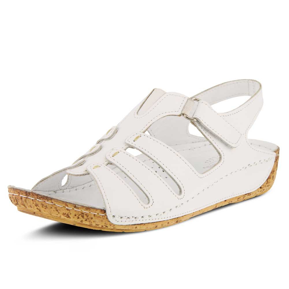 Spring Step Women's Evelin Comfortable Flat Sandals - Lightweight & Breathable for Summer, Beach, and Casual Wear