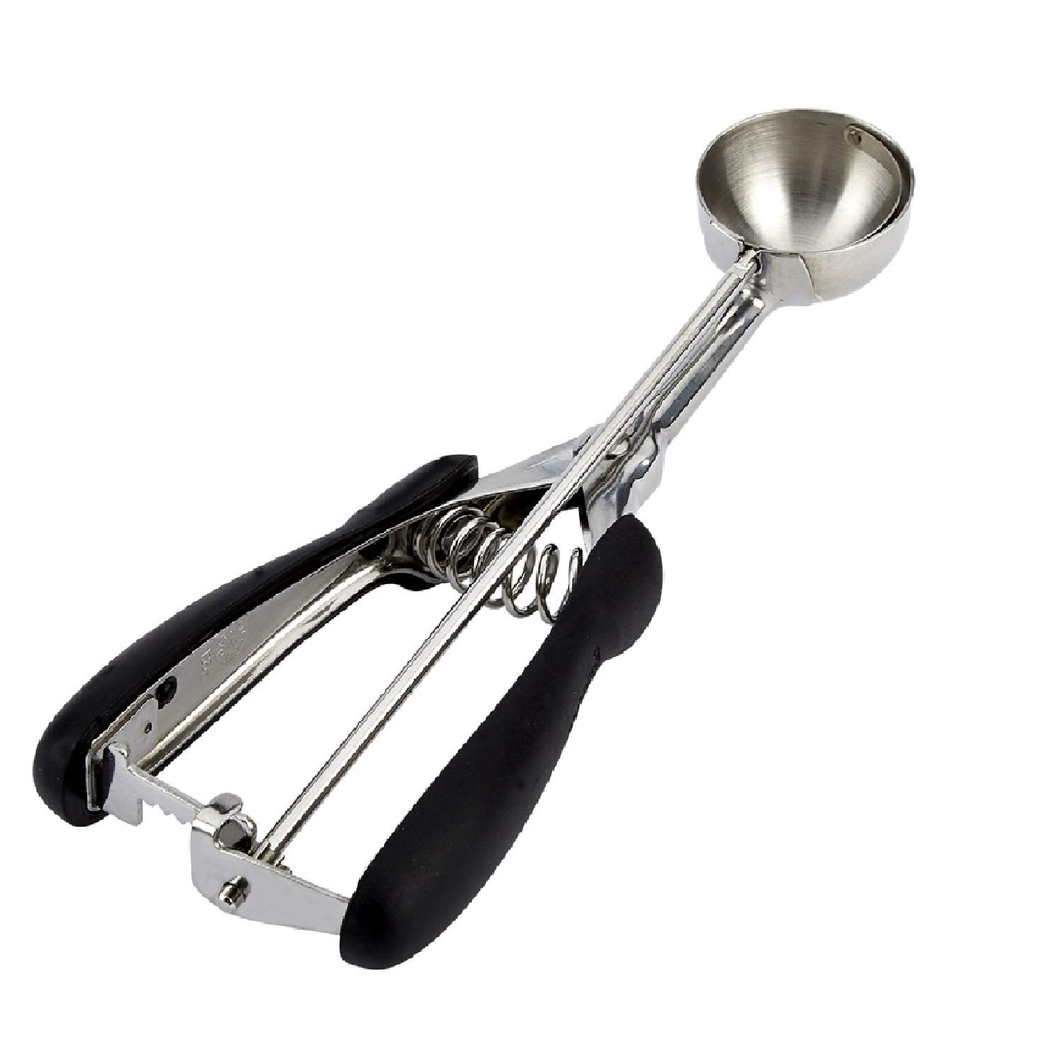 Good Cook 20467 Small Cookie Scoop - Stainless Steel Ice Cream & Cookie Dough Scooper for Baking, Perfect for Making Uniform Cookies, Cupcakes & Muffins - Essential Baking Tool for Home Bakers & Professional Chefs