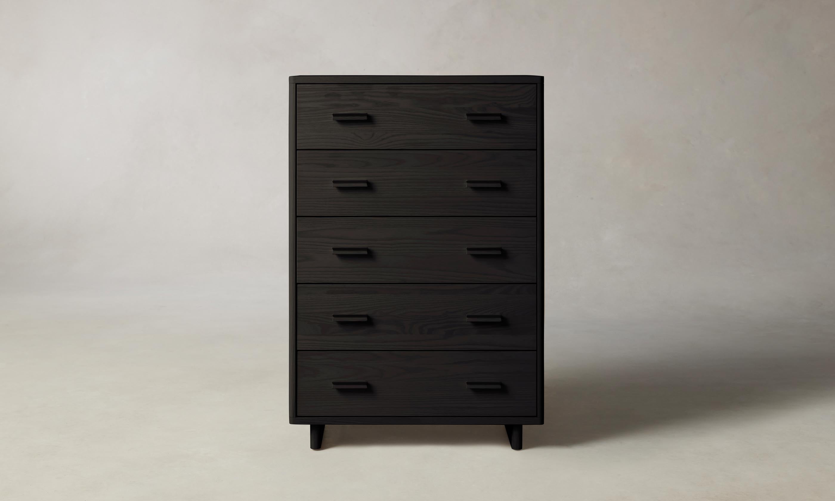 Clinton 5-Drawer Dresser - Modern Wooden Chest of Drawers for Bedroom Storage & Organization | Perfect for Master Bedroom, Guest Room or Dorm Decor