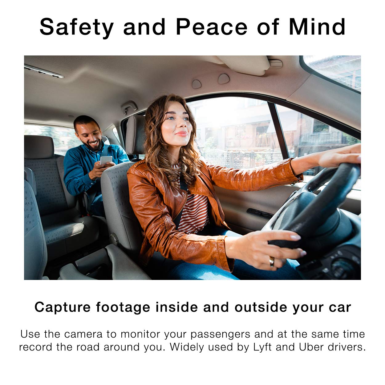RAZO DC3000A 360 Degree Action Dash Cam - 4K Car Camera with Built-in WiFi, GPS, Sony Sensor, WDR, 3-Axis G-Sensor & Stereo Mic | Ultimate Driving Security for Road Trips, Commuting & Parking Surveillance