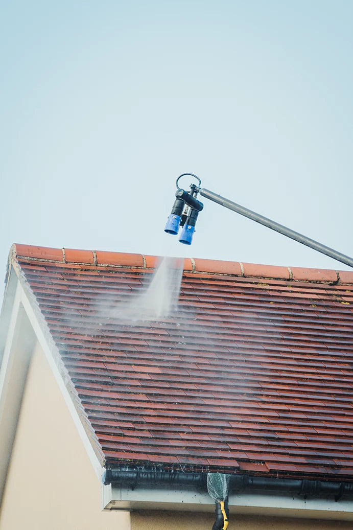 Ionic Systems Roof Wand™ - Lightweight & Durable Roof Cleaning Tool for Homeowners & Professionals | Perfect for Roof Maintenance, Gutter Cleaning & Exterior Surface Washing