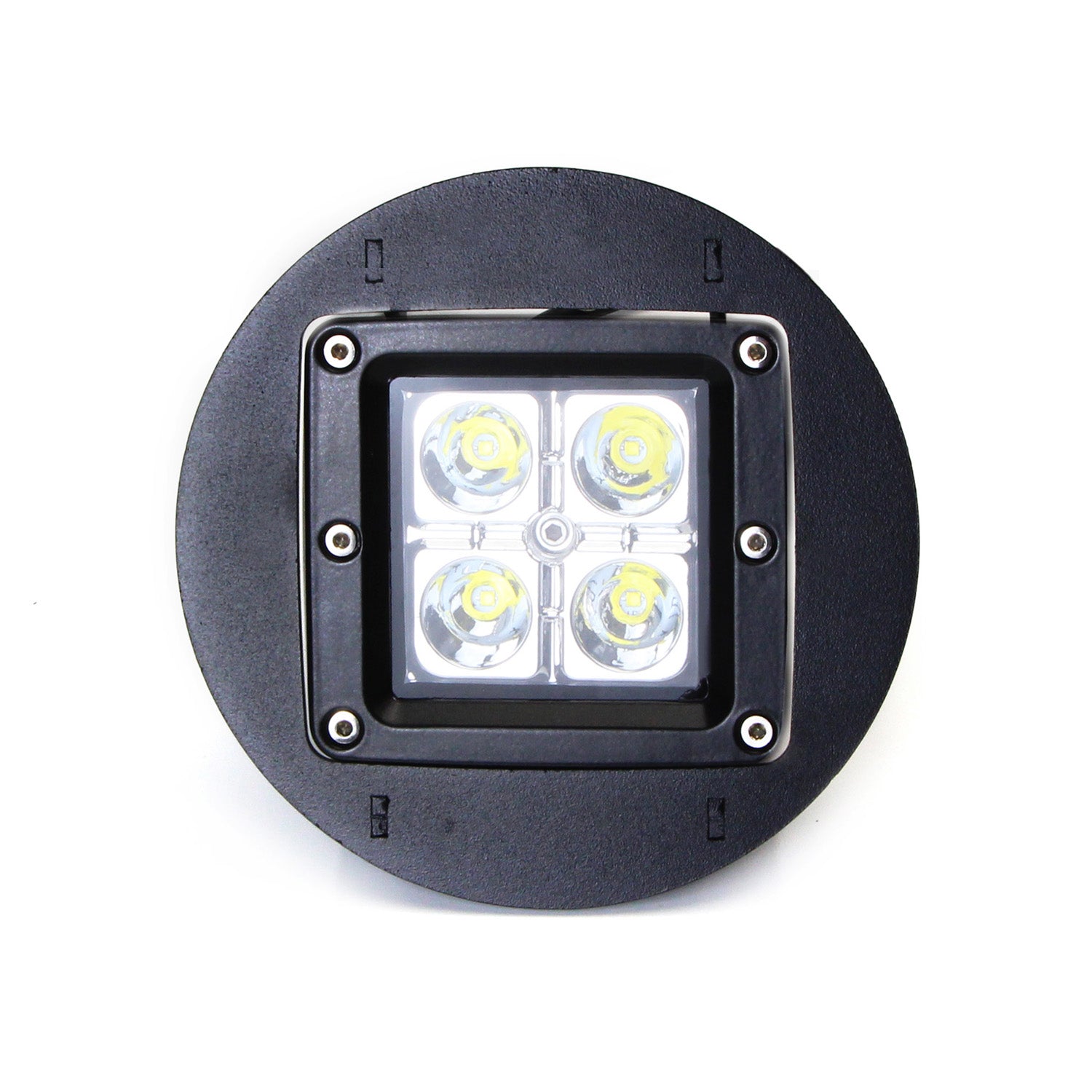 40W CREE Cubic LED Fog Lights with Mounting Bracket & Wiring Kit - Compatible with Toyota Tundra, Tacoma & More | Off-Road, Foggy Weather & Night Driving