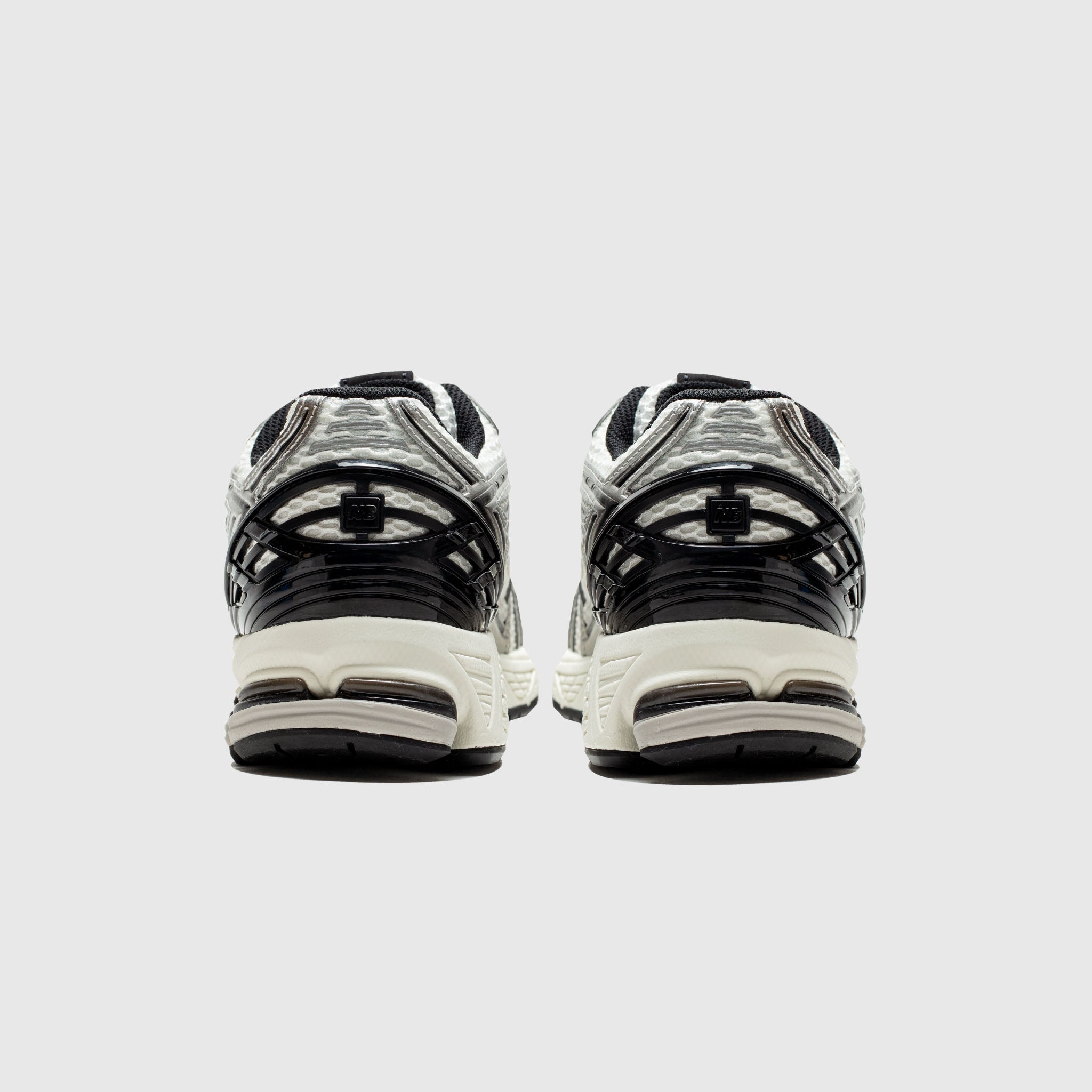 M1906RER Silver & Black Running Shoes - Lightweight Breathable Athletic Sneakers for Men & Women | Perfect for Jogging, Gym Workouts, and Daily Wear