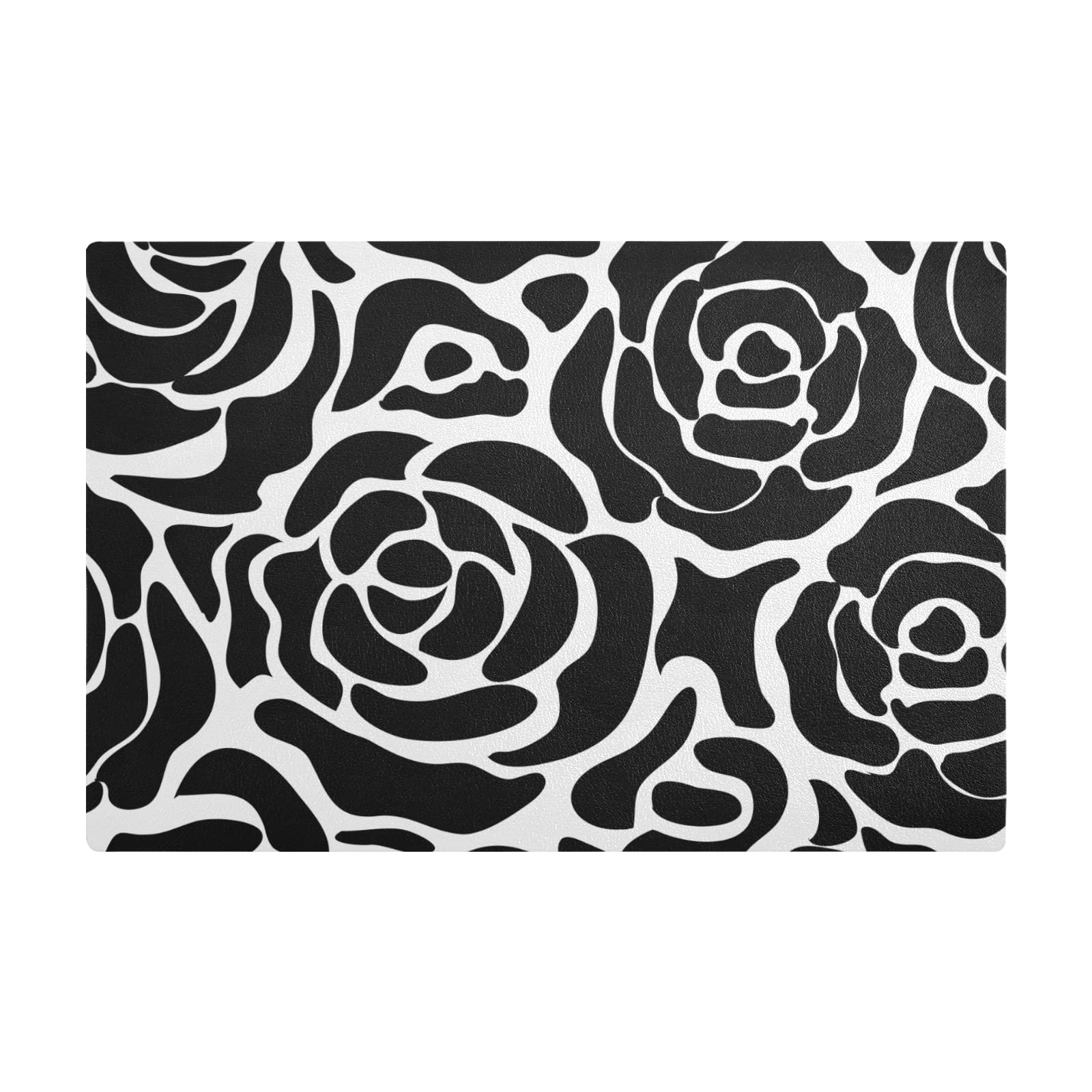 Aflyko Rose Pattern Coffee Maker Mat - 17.7