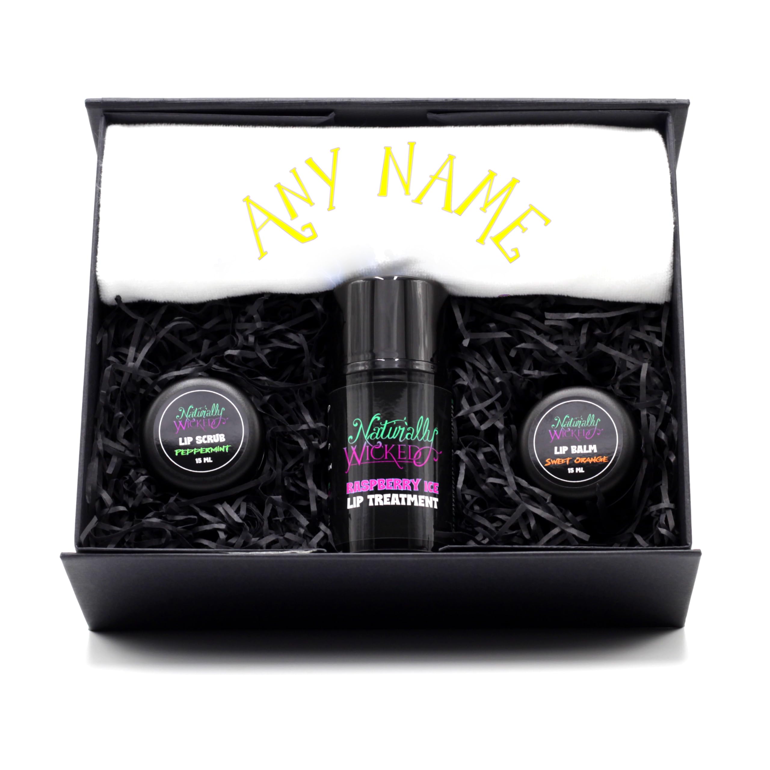 Naturally Wicked® Custom Lip Kit - Personalized Vegan Lipstick with Name & Queen Design (Wicked Storm Queen) | Natural, Cruelty-Free Makeup for Parties, Weddings & Special Occasions