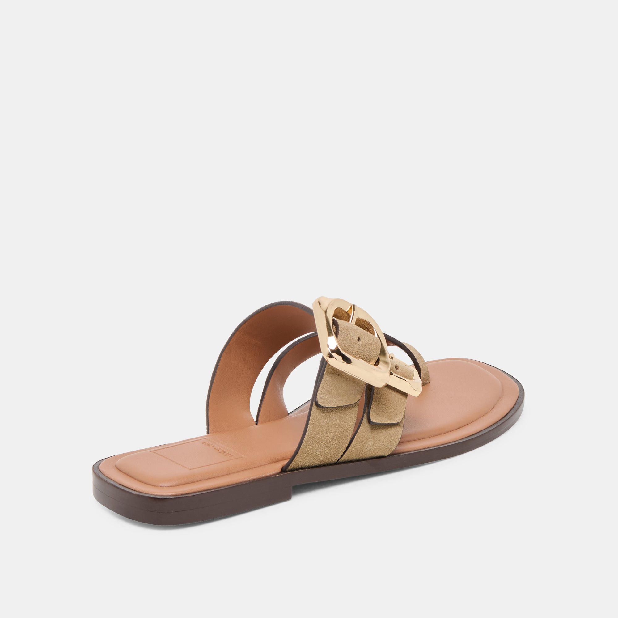Shore Sandals for Women - Comfortable Taupe Suede Beach Sandals | Perfect for Summer, Vacation & Casual Outings