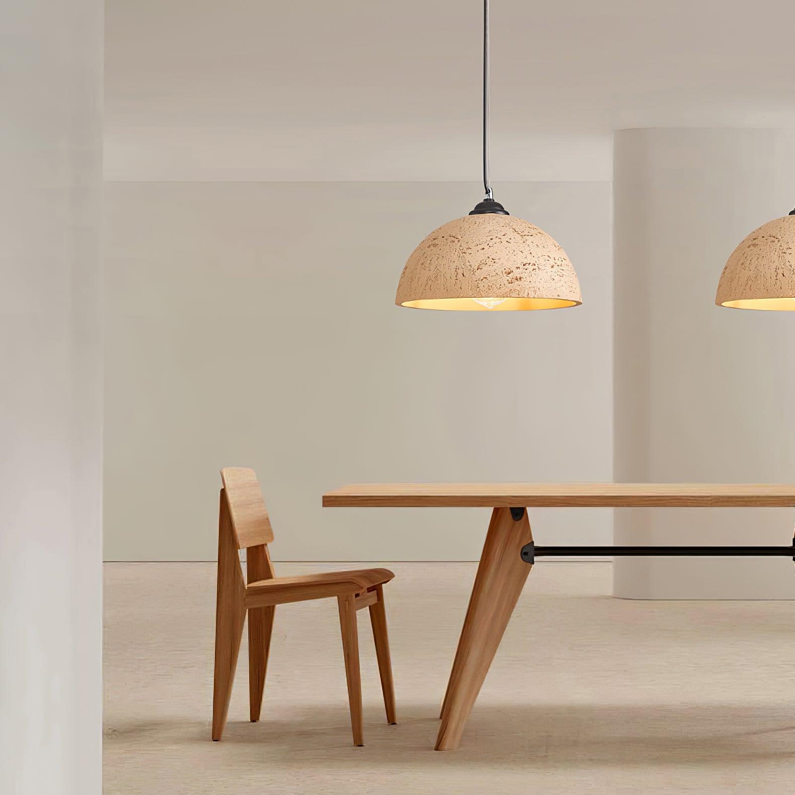 Modern Dome Morphe Pendant Light - Sleek Ceiling Lighting Fixture for Dining Room, Kitchen Island & Bedroom Decor | Energy Efficient LED Hanging Lamp