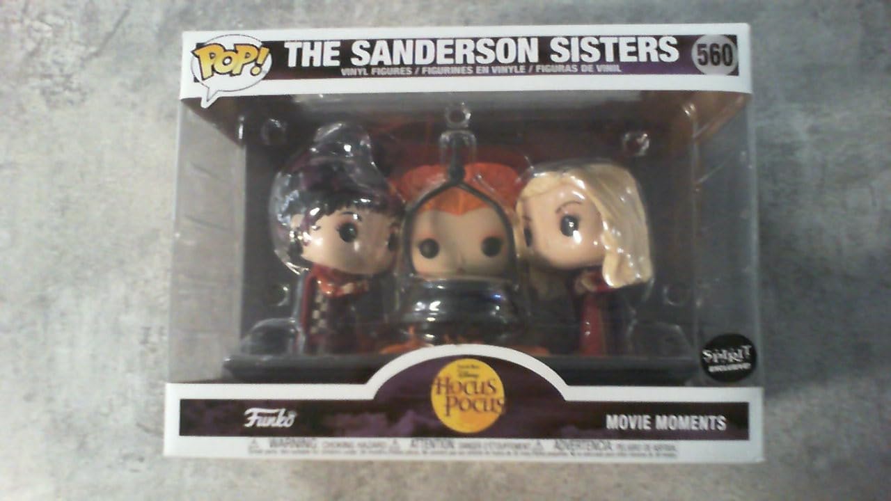 Funko Pop Disney Hocus Pocus Sanderson Sisters Movie Moments 10cm Collectible Figure - Perfect for Halloween Decor, Disney Fans & Pop Culture Collectors