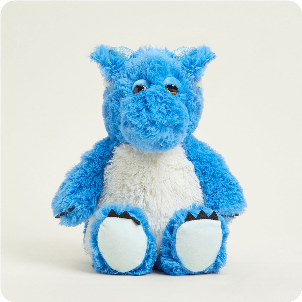 Weighted Heated Dragon Stuffed Animal - Warmies Plush Toy for Stress Relief & Comfort | Perfect for Anxiety Relief, Kids' Bedtime, and Cold Weather Warmth