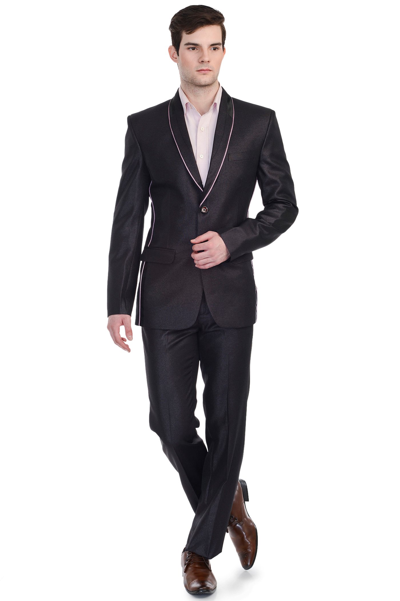LUXURAZI Modern Fashion Suit for Men - Stylish Business Attire & Formal Wear - Perfect for Office, Weddings, and Special Events
