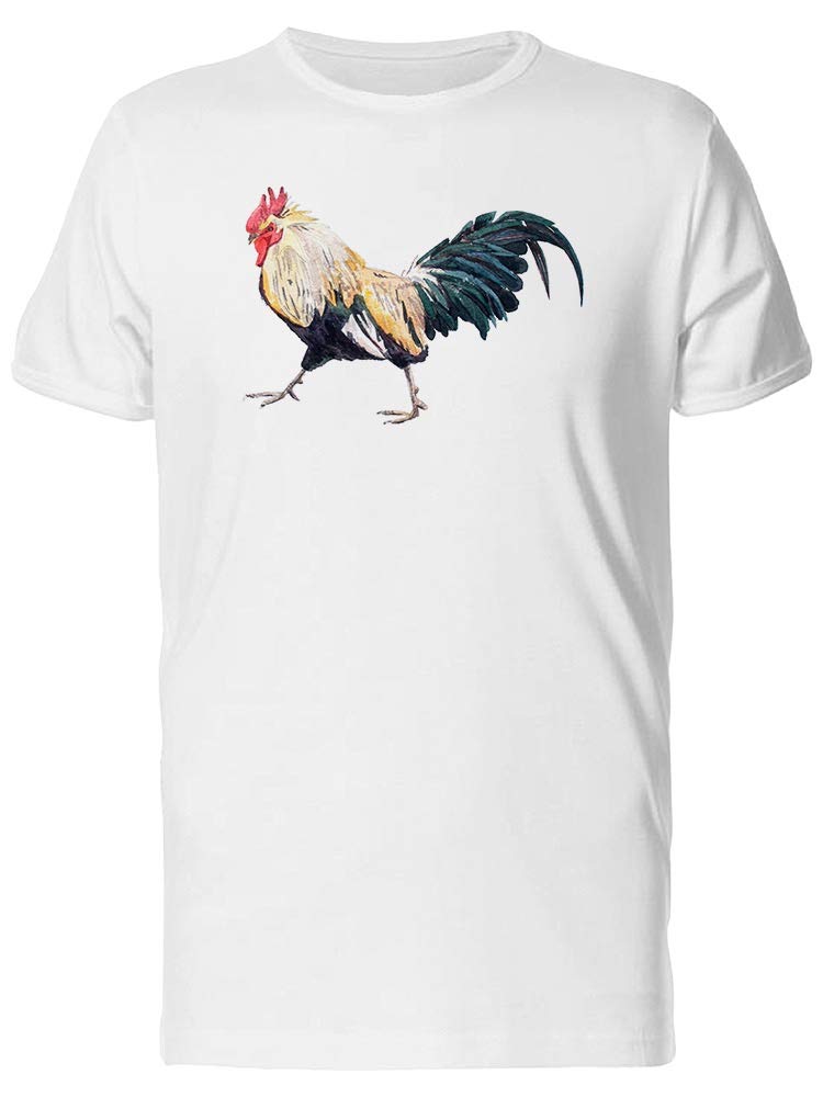 Smartprints Rooster Painting Graphic T-Shirt for Men - Casual Wear, Street Style & Gifts