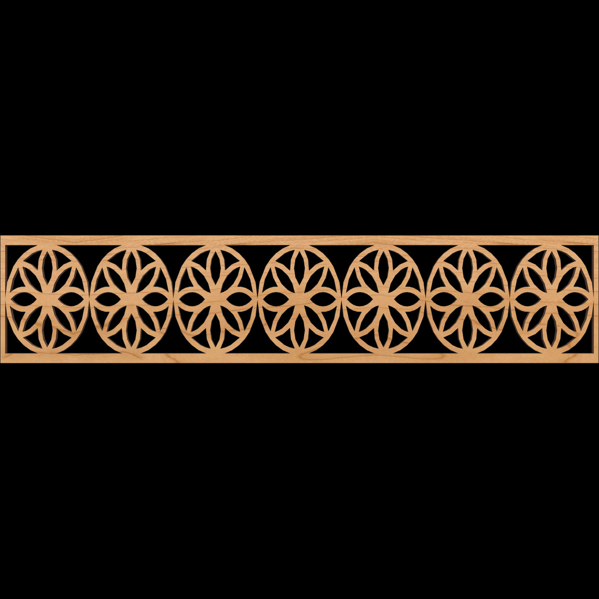 Blume Fretwork Moulding - Decorative Wood Trim for Home Interior Design | Perfect for Wall Paneling, Ceiling Accents & DIY Projects