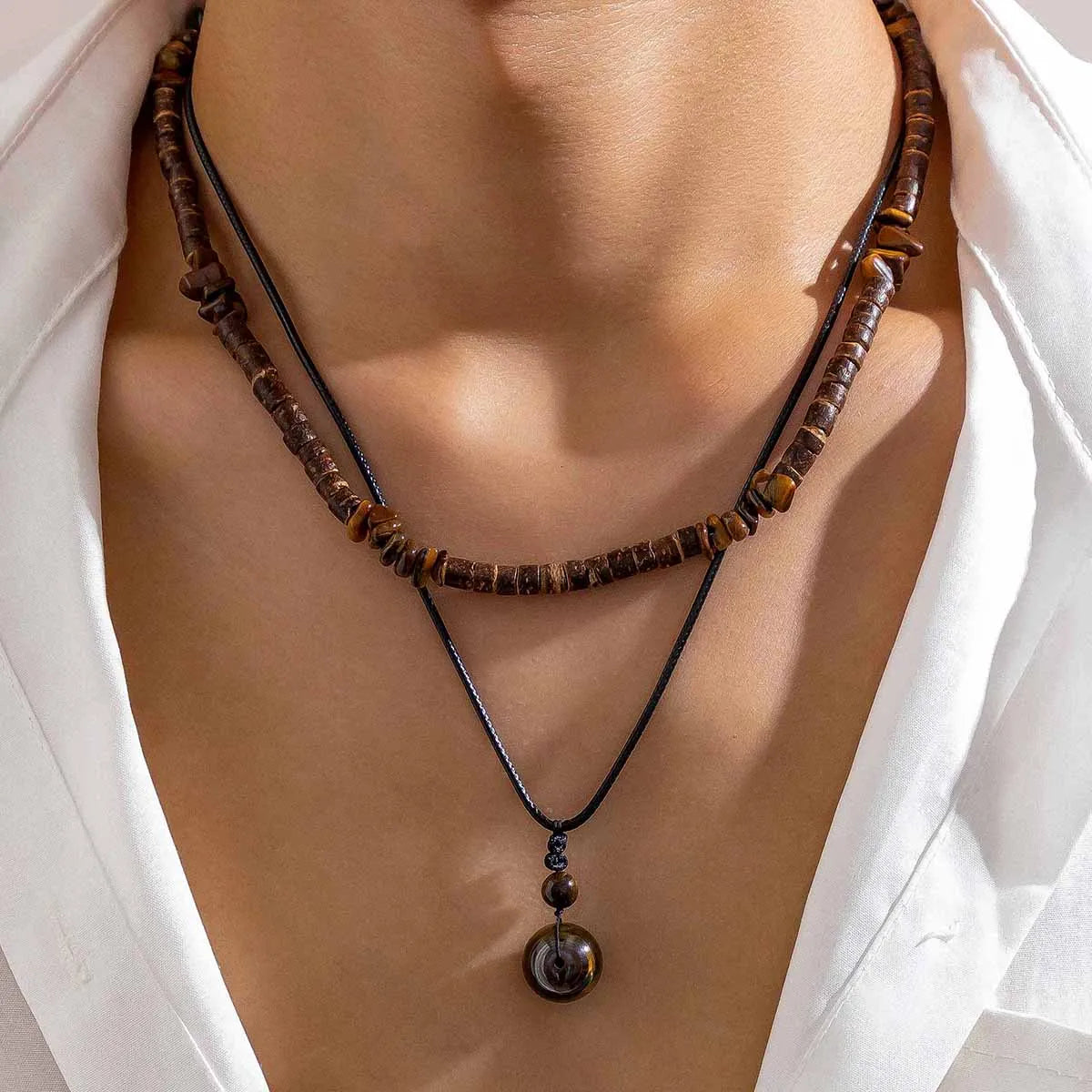 Eagle Eye Necklace for Women - Stainless Steel Protection Pendant with Chain - Spiritual Jewelry Gift for Healing, Good Luck & Positive Energy - Perfect for Meditation, Yoga & Everyday Wear