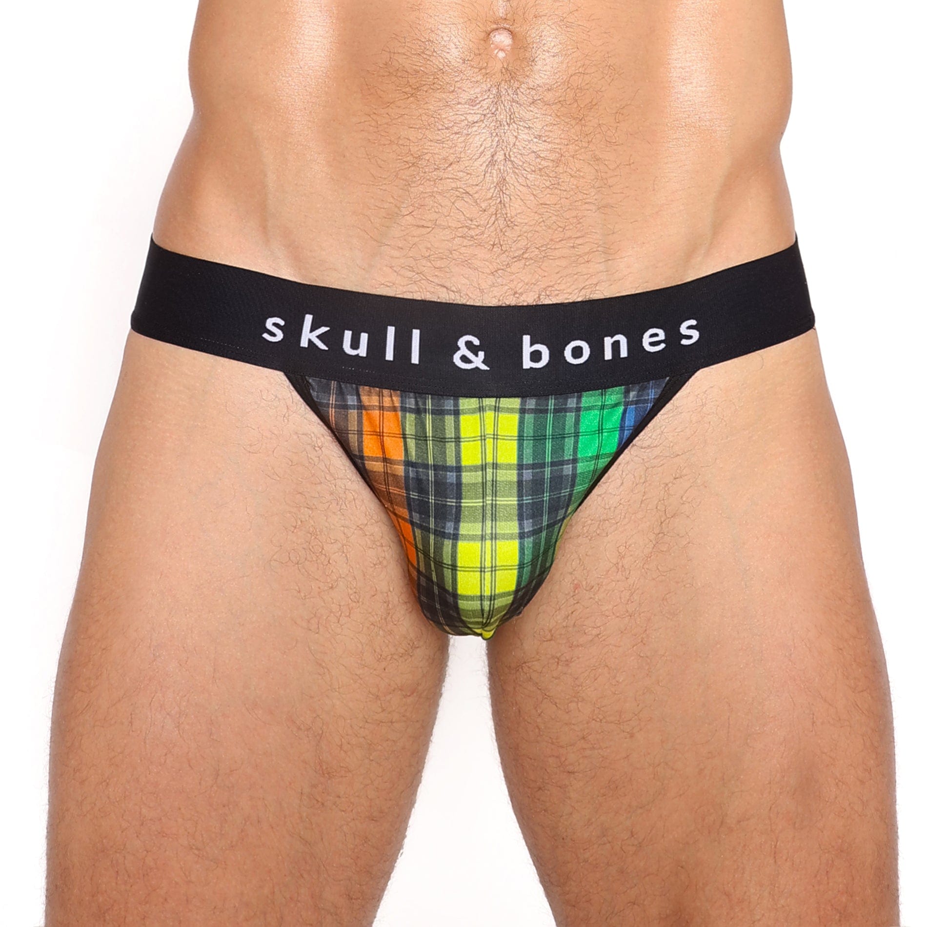Rainbow Tartan Plaid Sport Briefs - Comfortable & Breathable Underwear for Men - Perfect for Gym, Running & Everyday Wear