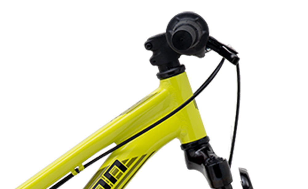 Polygon Relic 20 Kids Mountain Bike - 24 Inch Wheels, Lightweight Aluminum Frame, 7-Speed Gears for Boys & Girls Ages 8-12 | Perfect for Trail Riding, Backyard Adventures & Beginner Off-Road Cycling