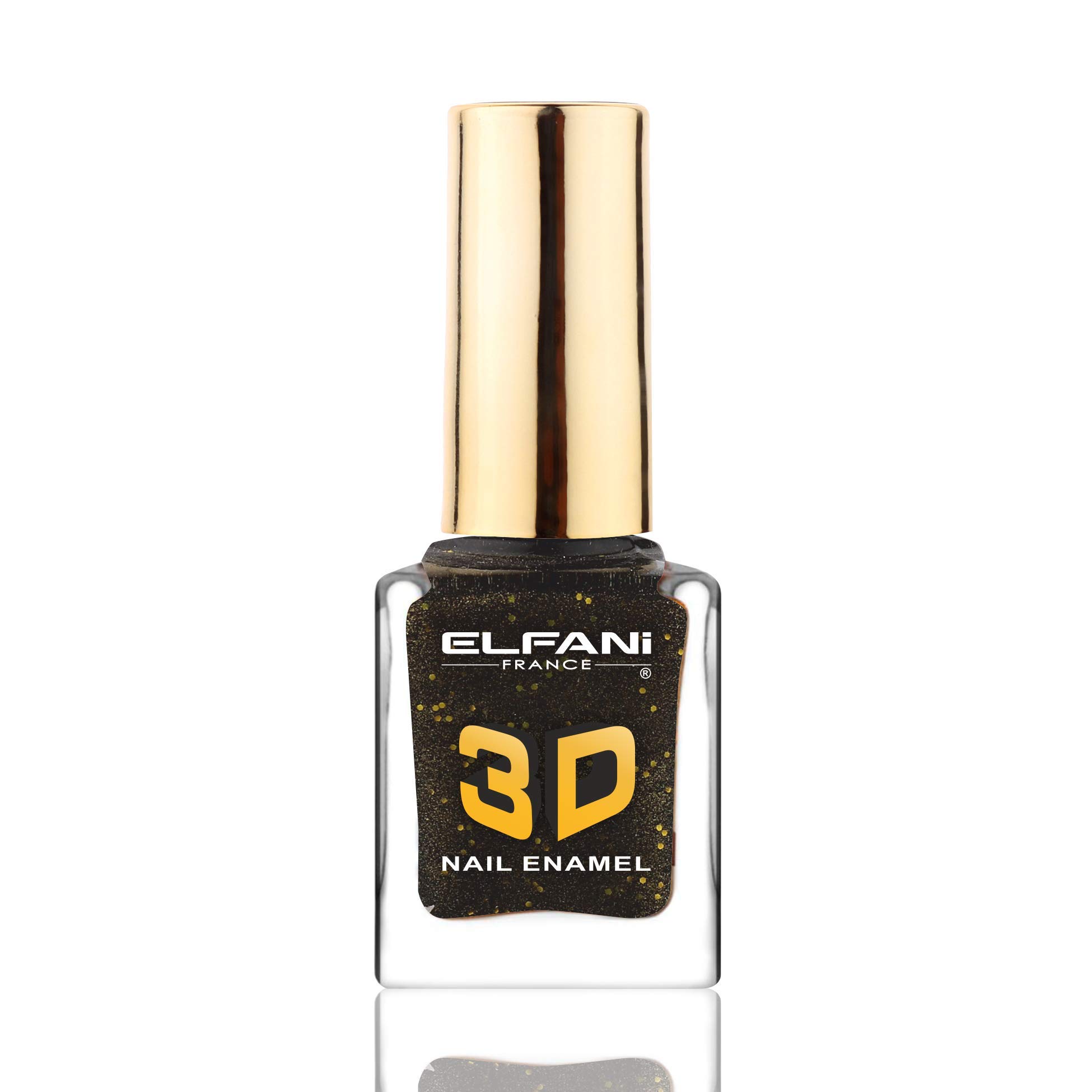 Elfani 3D Texture Nail Polish - Long Lasting Gel Nail Varnish with Glitter & Shine for Women | Perfect for Parties, Weddings & Special Occasions