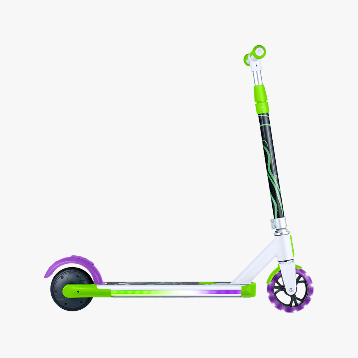 Disney Buzz Lightyear Kids' Electric Scooter - 3 Wheel LED Light Up Scooter for Boys & Girls Ages 5-12 | Perfect for Outdoor Play, Commuting to School & Neighborhood Adventures