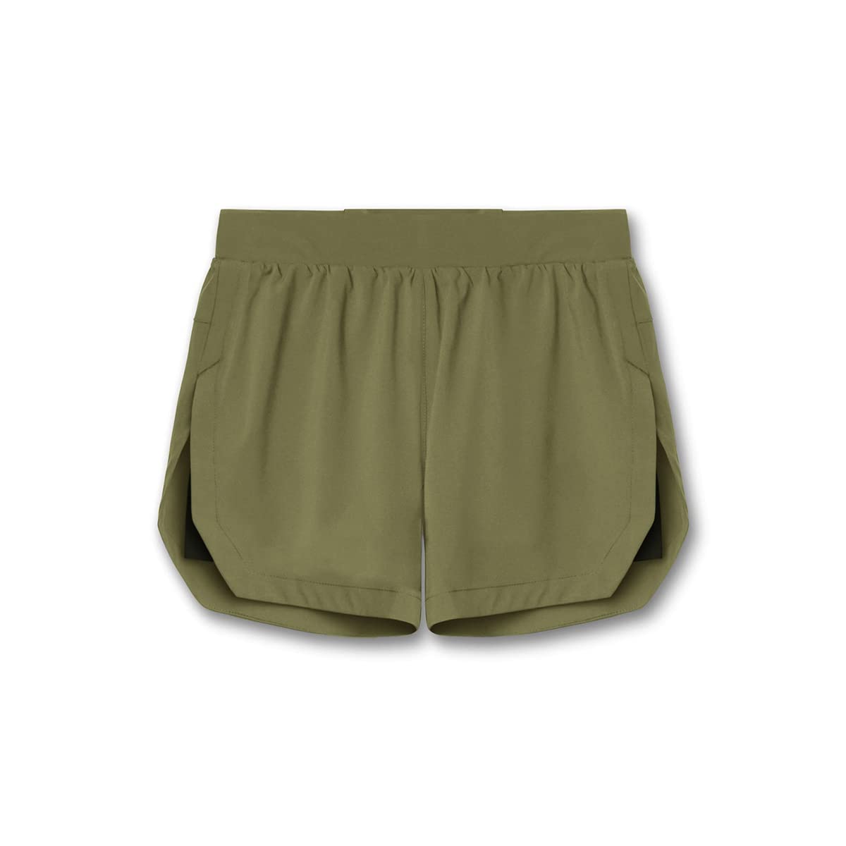 GINTPK Men's 2-in-1 Running Shorts with Phone Pockets - Quick Dry Athletic Gym Shorts for Workout, Yoga & Outdoor Sports | Perfect for Jogging, Training & Summer Activities