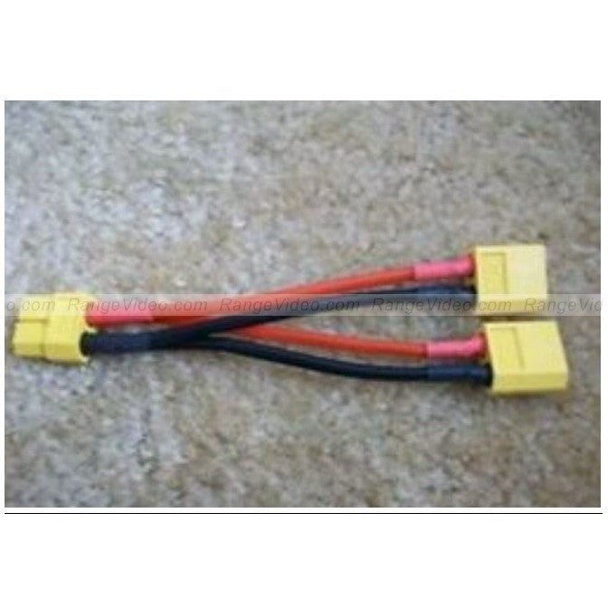 XT60 Battery Parallel Harness Connector - High Current Power Cable for RC Drones, Cars, and Solar Panels - Durable and Reliable for DIY Electronics Projects