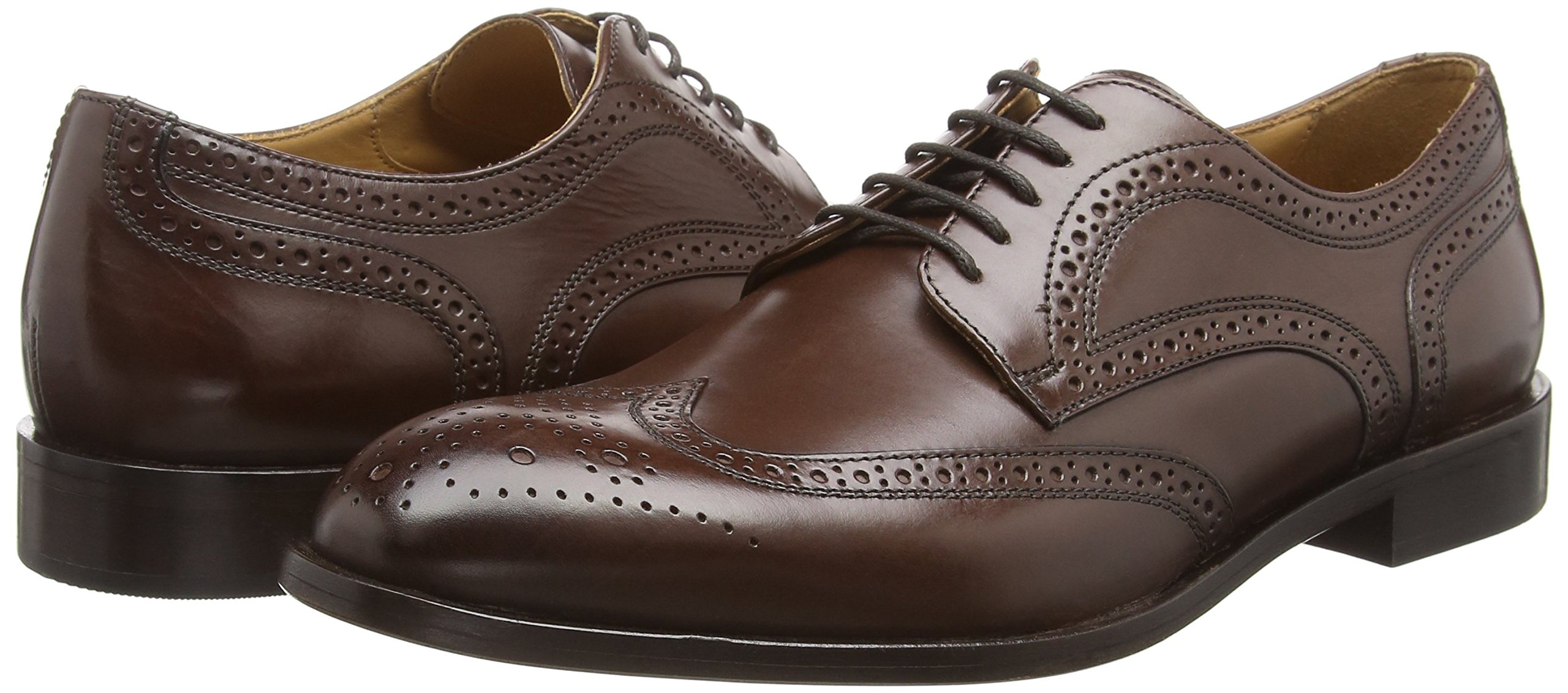 Geox Men's Brogue Shoes - Classic Leather Oxford Dress Shoes for Business & Formal Occasions