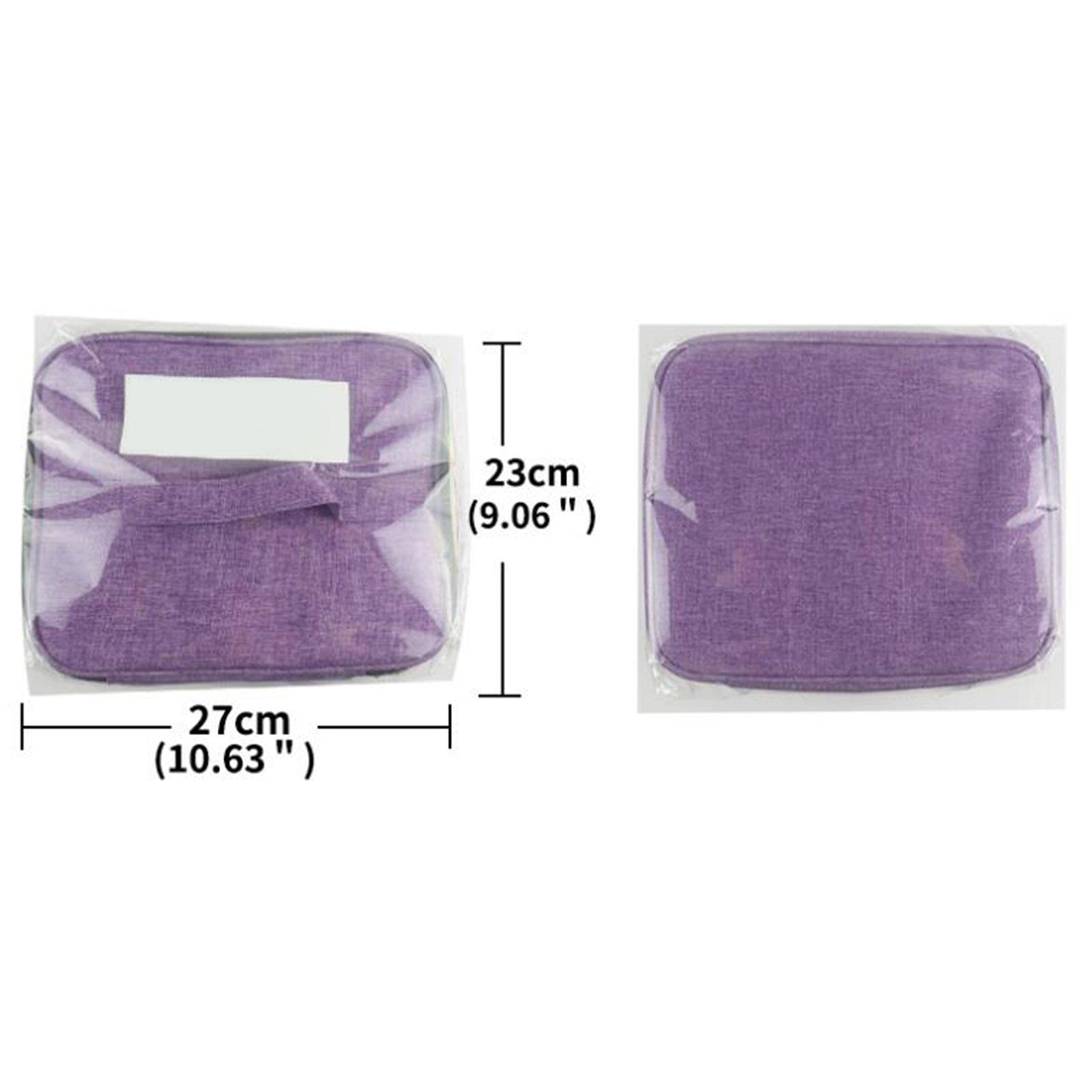 Colcolo Nail Polish Travel Organizer Case - Portable Cosmetic Storage Bag with Soft Dividers for Nail Polish Bottles | Perfect for Salon Professionals & At-Home Manicures