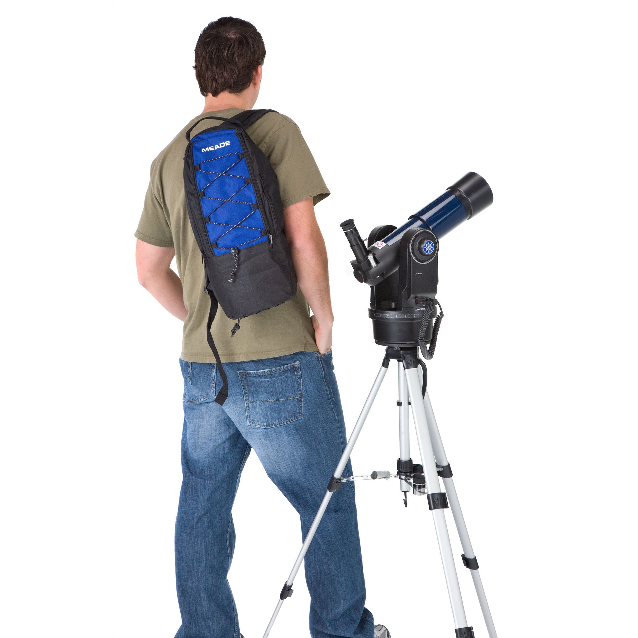 Meade ETX 80BB Backpack Observatory Telescope - Portable Astronomy Telescope for Adults & Kids, Perfect for Stargazing, Bird Watching & Outdoor Adventures (Model 0805 04 20)
