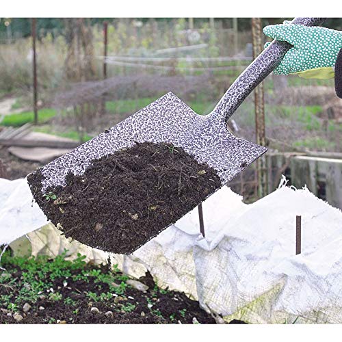 Draper 88790 Carbon Steel Garden Spade - Heavy Duty Hardened & Tempered Blade for Gardening, Landscaping & Allotment - Perfect for Digging, Planting & Soil Turning