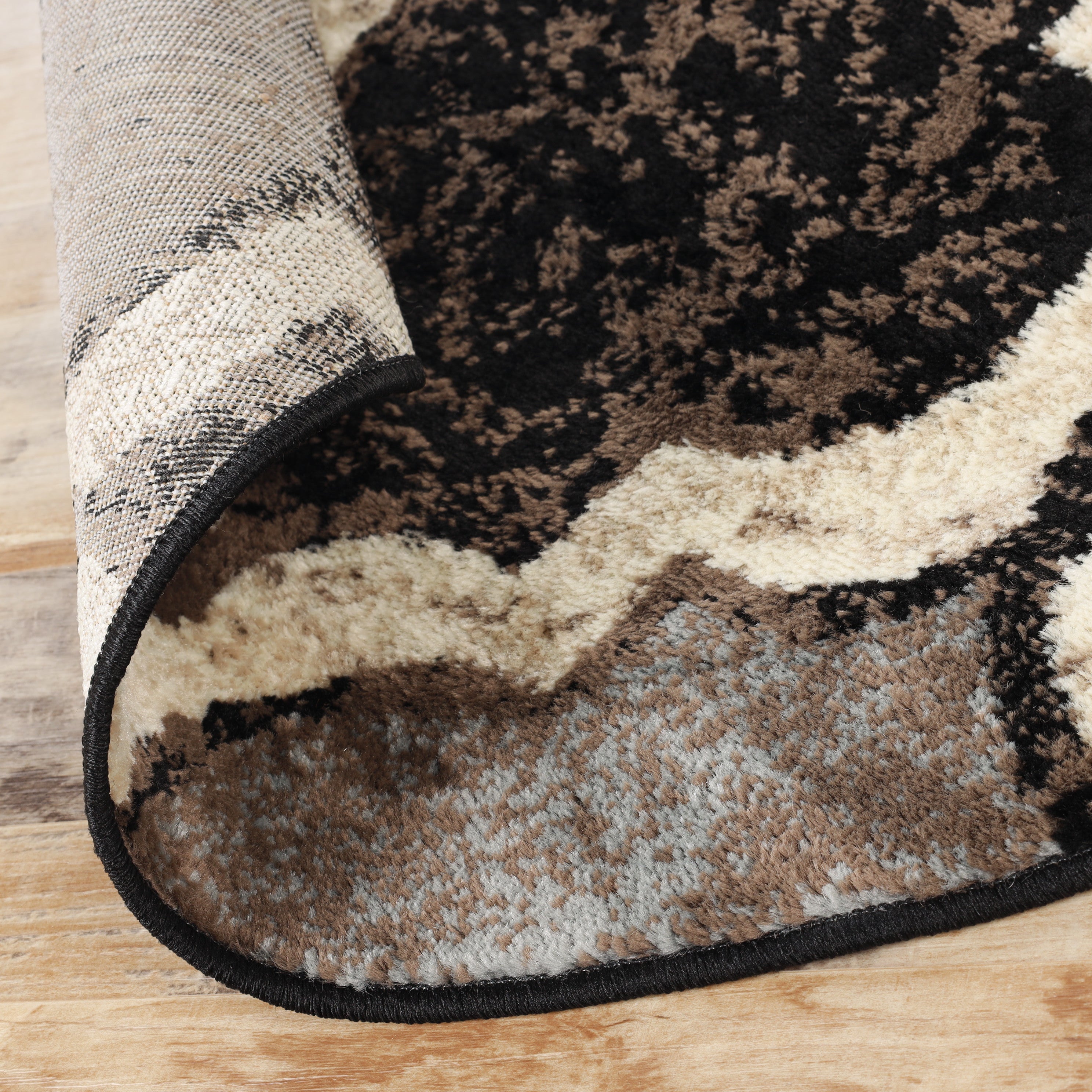 Viking Geometric Trellis Indoor Area Rug & Runner - Non-Slip Boho Chic Carpet for Living Room, Bedroom, Hallway - Perfect for Nordic Home Decor & Cozy Spaces