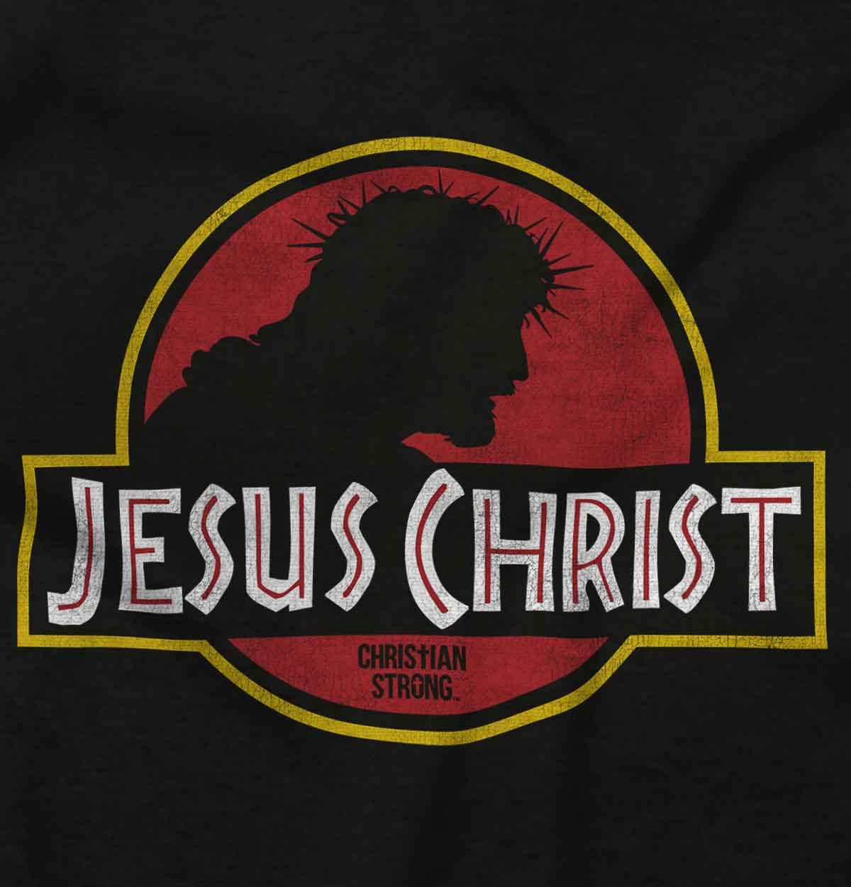 Brisco Brands Jesus Christ Silhouette Christian Hoodie Sweatshirt for Women & Men - Religious Apparel for Church, Bible Study & Everyday Faith Wear
